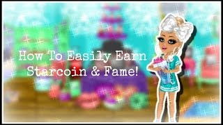 How to Easily Earn FAME AND STARCOINS on MovieStarPlanet  MSP [upl. by Anar]