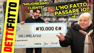 quotPosso passarequot Convinciamo una Signora di aver Perso 10000€  Detto Fatto ep 65  theShow [upl. by Leopold650]