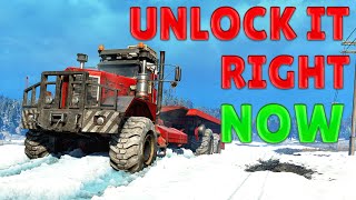 Unlock The Best Truck In Snowrunner In 30 Minutes [upl. by Lenehc]