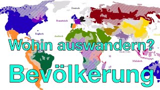 Wohin auswandern BEVÖLKERUNG Mit offenen Karten analysiert Welches Land passt zu Dir Deagelcom [upl. by Alyk]