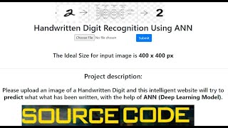 Handwritten Digit Recognition Deep Learning Project Deployed on Flask  MNIST  UBprogrammer [upl. by Leryt]