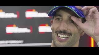 Daniel Ricciardo POST RACE interview  Singapore Grand Prix [upl. by Latty]