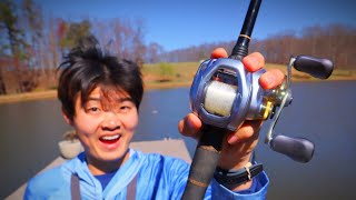 I Went Fishing With A LEGENDARY Baitcaster [upl. by Ernald]