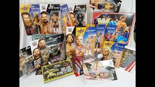 TONS OF NEW WWE ACTION FIGURES  PLAYSET amp MUCH MORE [upl. by Annaeiluj]