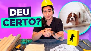 FIZ UM BANHEIRINHO PARA CACHORRO DIY [upl. by Kirbee687]