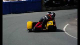 Connole Racing 2008 Isle of Man TT races 2008 Sidecar Racing [upl. by Stichter]