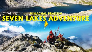 SEVEN LAKES OF HIMACHAL  DHAULADHAR  SOLO ADVENTURE  NAG DAL  LAM DAL KALI DAL himachal [upl. by Isawk843]