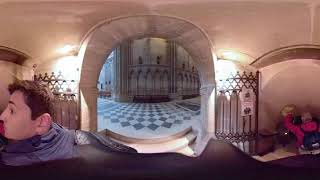 Bayeux Normandy III Bayeux Cathedral  VR 360° [upl. by Barbi]