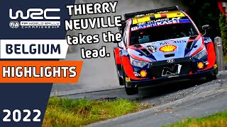 Day 1 Afternoon Highlights  WRC Ypres Rally Belgium 2022 [upl. by Dnaltroc]