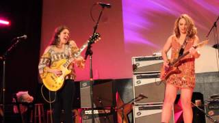 Samantha Fish performs quotGo to Hellquot featuring Sadie Johnson on Guitar [upl. by Tiebout]