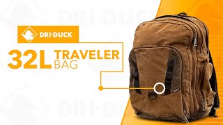 The DRI DUCK 32L Traveler Bag  1039 [upl. by Ellenoj266]