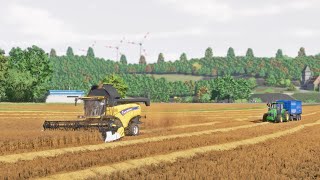 Landwirtschafts Simulator 22  Deutschland  162 New Holland CH770  Cressoni CRX JOHN DEERE 8530 [upl. by Terence597]