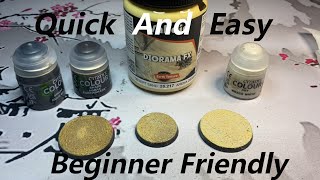 How To Paint Quick And Easy Sand Bases Beginner Friendly [upl. by Jada]