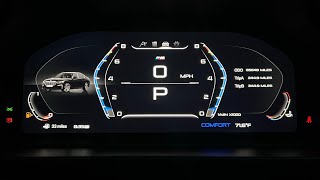 Everything you need to know about the “F10 Virtual Cockpit” Digital LCD Gauge Cluster Speedometer [upl. by Eeznyl]