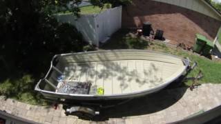 Phase 5  1964 StarCraft 14’ Aluminum Boat Restoration [upl. by Enamrahc902]