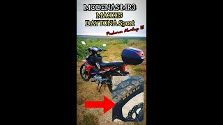 MODENAS MR3 TAYAR MAXXIS DUAL PURPOSE [upl. by Rehptsirhc]