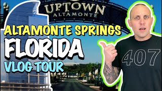 Altamonte Springs  Living in Orlando Florida  2021Vlog Tour [upl. by Anifares]