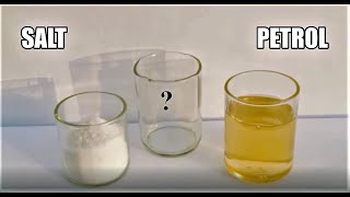 Salt And Petrol Science Experiment  Salt  Petrol  What Happens When We Add Salt In Petrol [upl. by Sakovich]