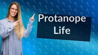 What is protanope [upl. by Aerbma621]