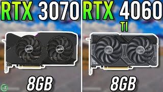 RTX 3070 vs RTX 4060 Ti  No Difference [upl. by Acemaj946]