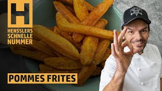 Schnelles Pommes frites Rezept von Steffen Henssler [upl. by Cull146]