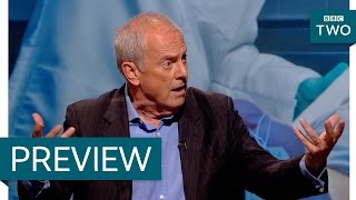 Gyles Brandreth on stair lifts  QI Series N Episode 5 Preview  BBC Two [upl. by Daphne483]