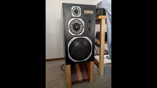 YAMAHA NS1000M MONITORS [upl. by Fenner714]