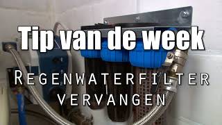 Hoe vervang je zelf een regenwaterfilter [upl. by Ecyal]