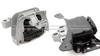 Skoda Octavia MK3 RS Engine Transmission High Durometer Density Line Mounts [upl. by Leaj]