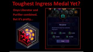 New Ingress Reclaimer Medal  Niantic’s Toughest Medal Yet Finally a Machina Medal… [upl. by Dawaj]