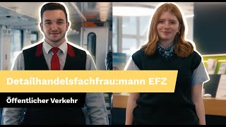 Lehre als Detailhandelsfachfraumann EFZ öffentlicher Verkehr [upl. by Chane]