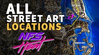 All Edgewood Valley Street Art Need for Speed Heat NFS [upl. by Yesor]