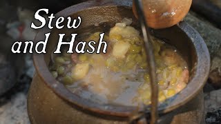 Soup Stew and Hash  18th Century Soldier Cooking [upl. by Ecidna]