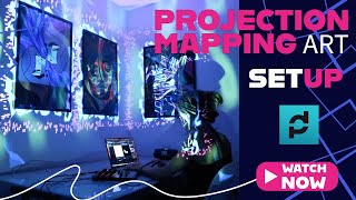 Projection mapping setup [upl. by Ute]