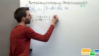Partialbruchzerlegung Partialbrüche Integration Integrieren III  Integralrechnung [upl. by Notslar779]