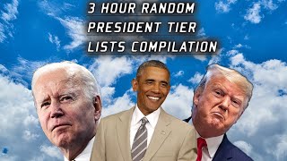 3 HOUR RANDOM PRESIDENT TIER LIST COMPILATION [upl. by Roswald]