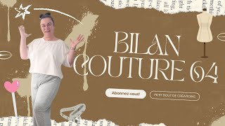 BILAN COUTURE 64 couture cocooning couture [upl. by Bland]