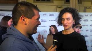 Game of Thrones UK Premiere  Indira Varma interview [upl. by Candy]