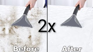 How To Basic  How to Clean a Stained Mattress 2x Speed [upl. by Ralfston]