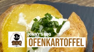 Ofenkartoffel ohne Vorkochen vom Grill [upl. by Enaffit169]