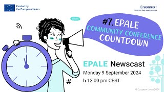 EPALE Newscast September 2024  Community Conference Countdown [upl. by Kaliope]