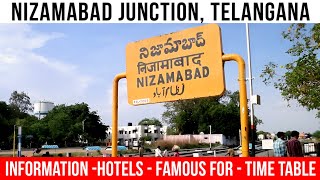 Nizamabad Junction Railway Station  निजामाबाद जंक्शन रेलवे स्टेशन Detail Vlog [upl. by Assetnoc]