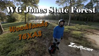 WG Jones State Forest  EUC Ride [upl. by Soirtemed]