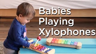 Babies Playing Xylophones  Babylist [upl. by Furlani]