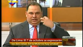 David De Lima Henrique Capriles Radonski sostiene un doble discurso [upl. by Werdnael]