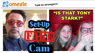 How to set up fake cam on omegle 2022  Omegle fake facecam [upl. by Ahsuatan]