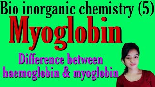 Myoglobin bsc 3rd year different between haemoglobin and myoglobin knowledge adda bsc 3rd year in [upl. by Lalita569]