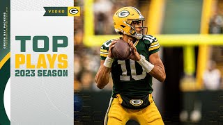 Jordan Loves top plays from Packers 2023 season [upl. by Fisher]