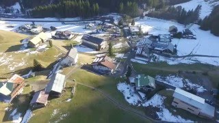 Gästehaus Appartement Ott Baad Mittelberg Kleinwalsertal Oostenrijk DJI Phantom 3 pro [upl. by Lseil]