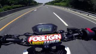 2015 Honda GROM top speed runshenanigans [upl. by Moya]